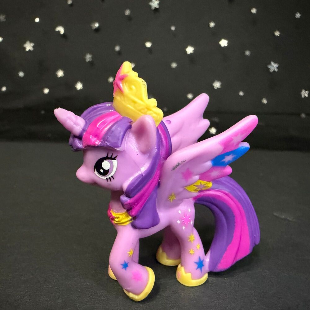 My Little Pony Rainbowfied Princess Twilight Sparkle 2 Inch PVC Figure